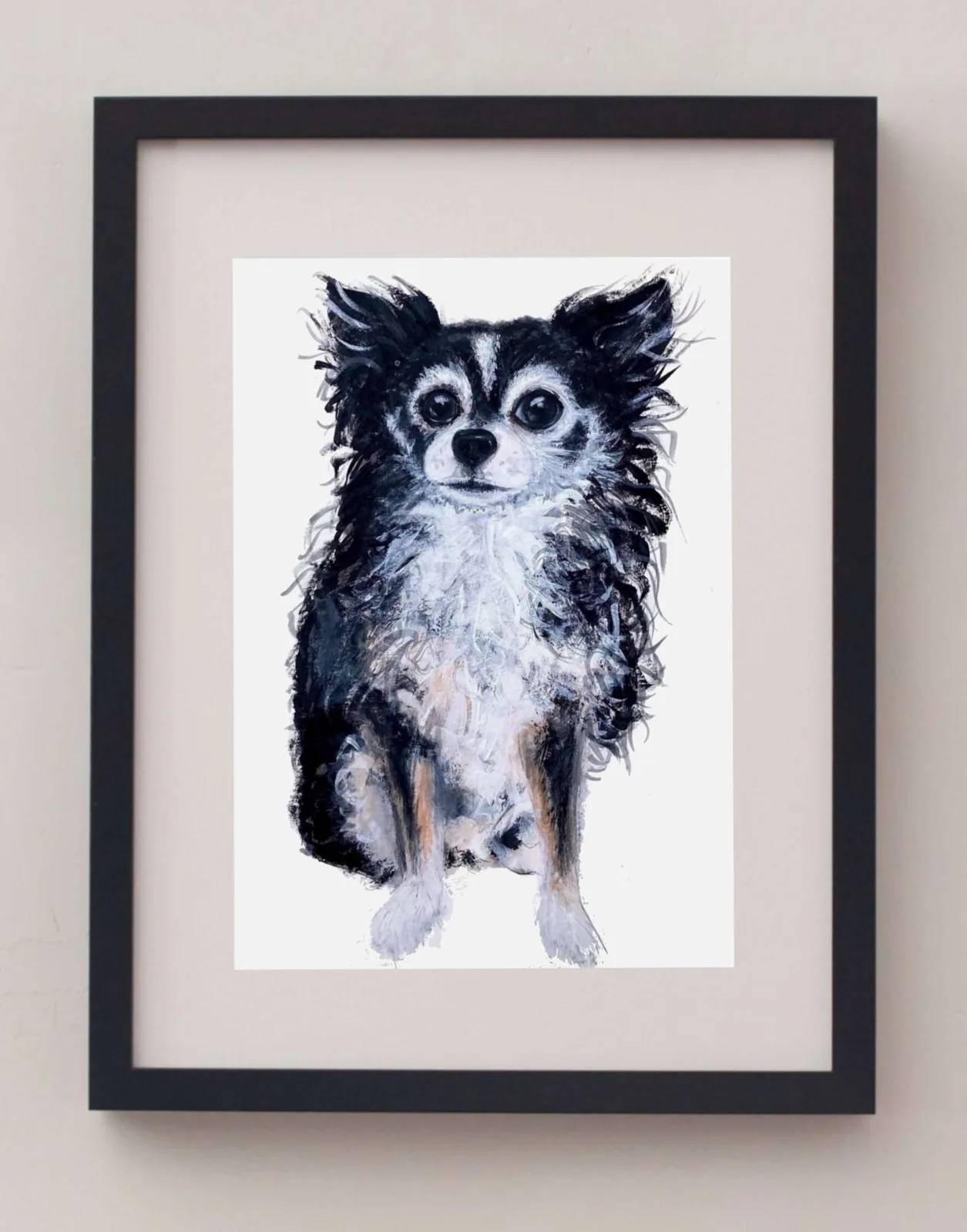 Pet portrait painting